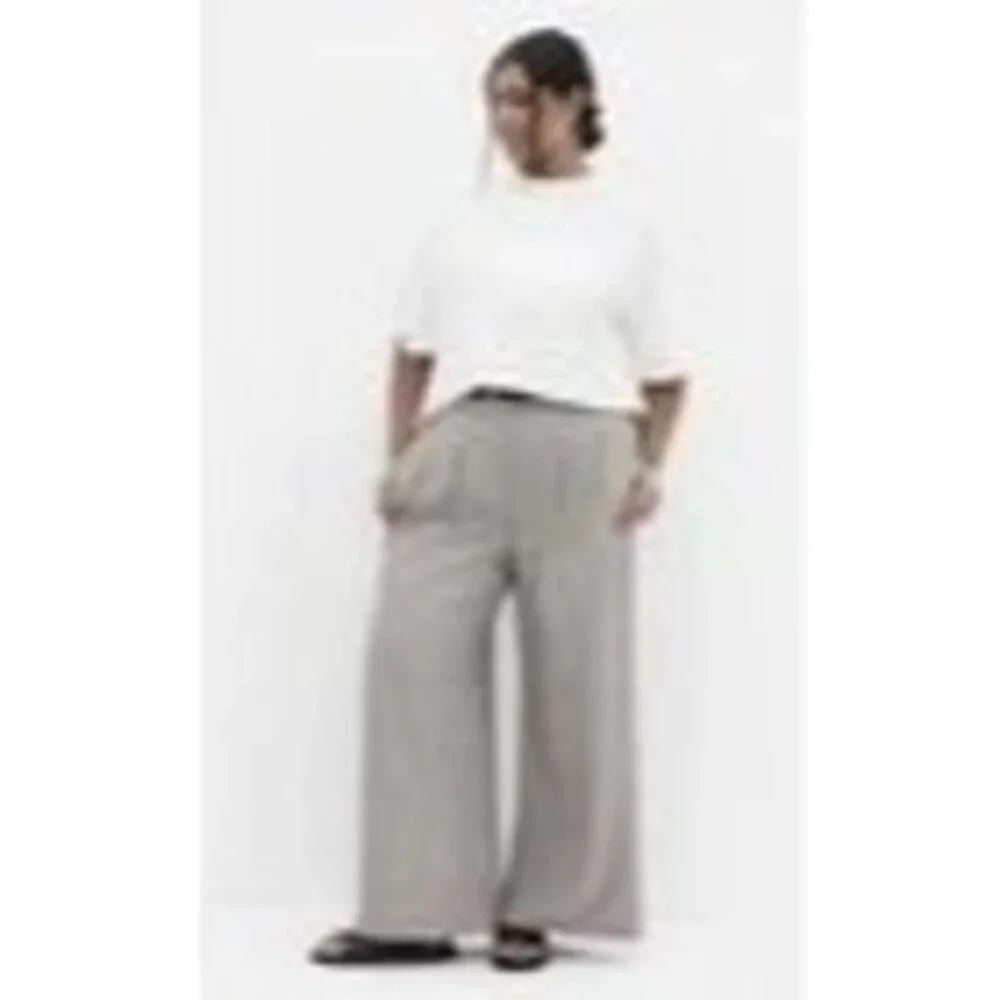 City Chic Women's Plus Size Pants - Hailey Check - Size 18